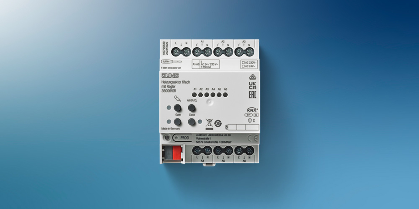 KNX Heizungsaktor 6-fach bei Elektro Steer GmbH in Schondorf a. Ammersee