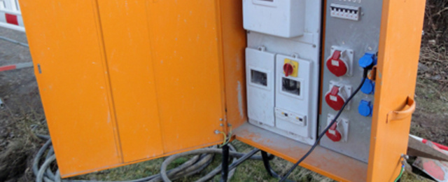 Baustrom bei Elektro Steer GmbH in Schondorf a. Ammersee