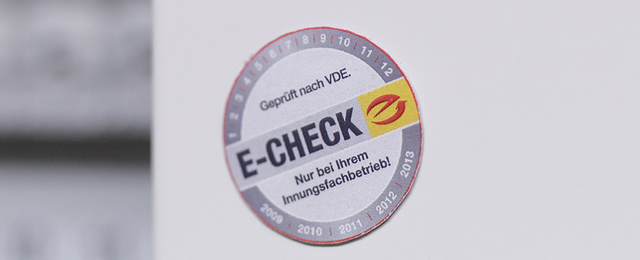 Elektro-Check bei Elektro Steer GmbH in Schondorf a. Ammersee