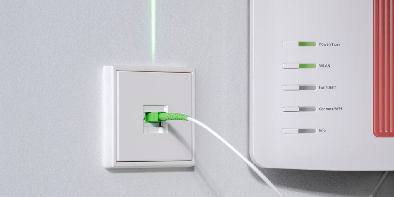 Die neuen Glasfaser-Anschlussdosen bei Elektro Steer GmbH in Schondorf a. Ammersee