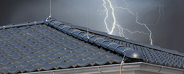 Äußerer Blitzschutz bei Elektro Steer GmbH in Schondorf a. Ammersee