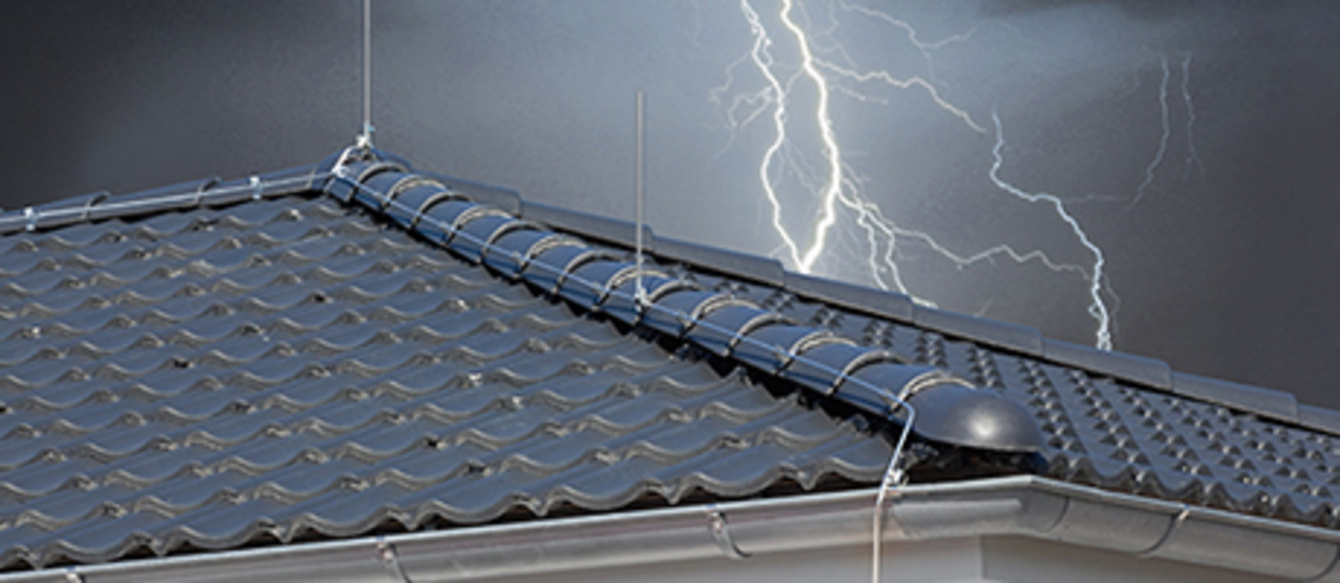 Äußerer Blitzschutz bei Elektro Steer GmbH in Schondorf a. Ammersee